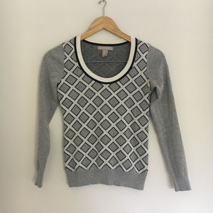 Banana republic patterned sweater